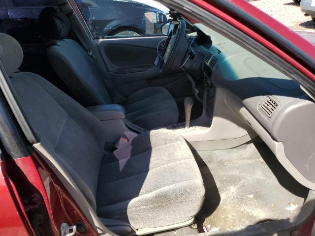 1NXBR12E61Z552217 - 2001 TOYOTA COROLLA CE RED photo 7