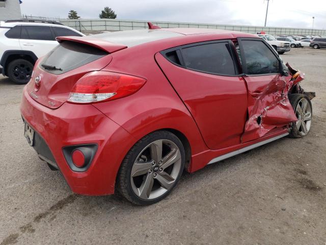 KMHTC6AE4FU234561 - 2015 HYUNDAI VELOSTER TURBO RED photo 3