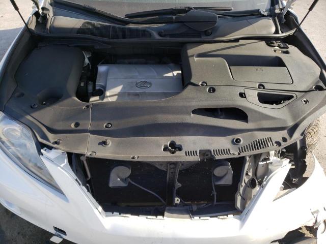 2T2ZK1BA2BC047628 - 2011 LEXUS RX 350 WHITE photo 12