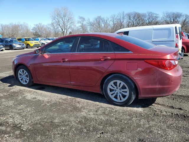 5NPEB4AC6BH179103 - 2011 HYUNDAI SONATA GLS RED photo 2