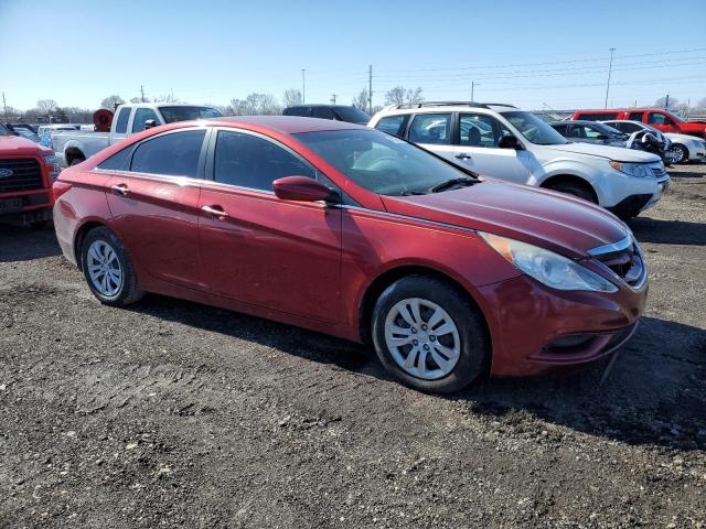 5NPEB4AC6BH179103 - 2011 HYUNDAI SONATA GLS RED photo 4