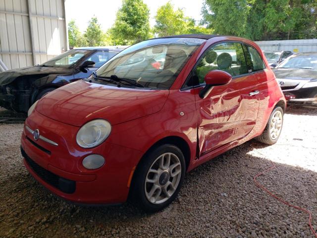 3C3CFFDR4CT117521 - 2012 FIAT 500 POP RED photo 1