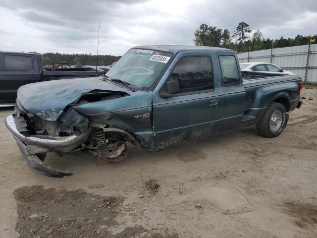 1FTCR14A3TPB08135 - 1996 FORD RANGER SUPER CAB GREEN photo 1