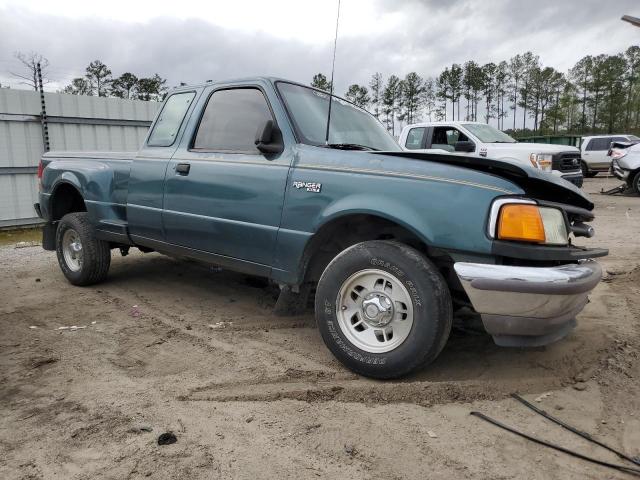 1FTCR14A3TPB08135 - 1996 FORD RANGER SUPER CAB GREEN photo 4