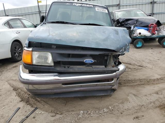 1FTCR14A3TPB08135 - 1996 FORD RANGER SUPER CAB GREEN photo 5