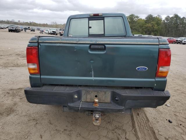 1FTCR14A3TPB08135 - 1996 FORD RANGER SUPER CAB GREEN photo 6