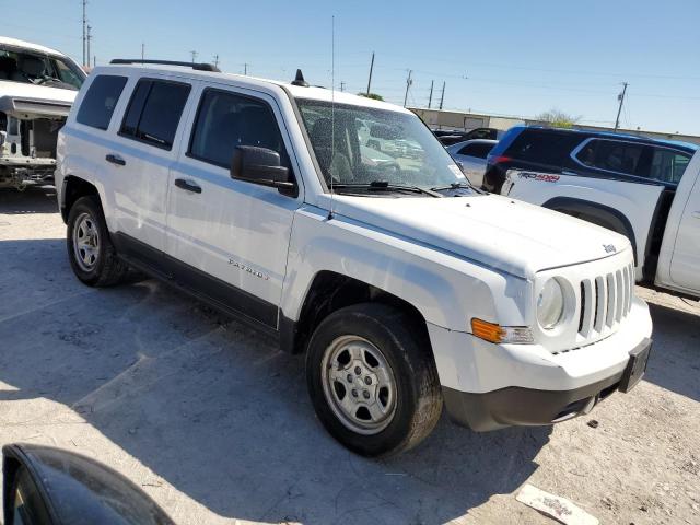 1C4NJRBB6HD163925 - 2017 JEEP PATRIOT SPORT WHITE photo 4