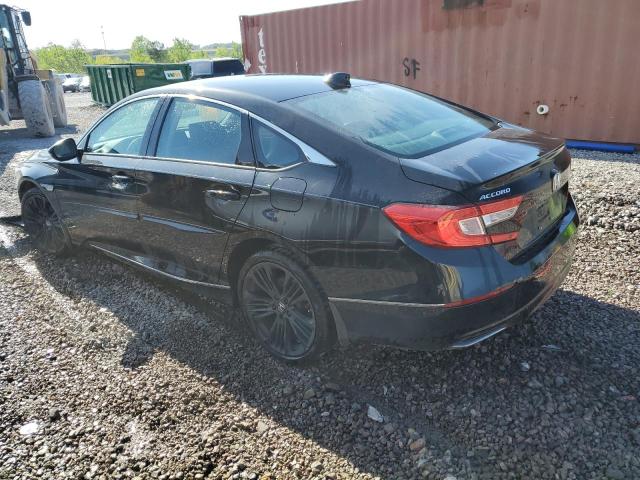 1HGCV1F50JA089718 - 2018 HONDA ACCORD EXL BLACK photo 2