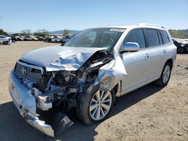 JTEEW44A392031853 - 2009 TOYOTA HIGHLANDER HYBRID LIMITED SILVER photo 1