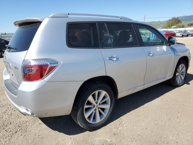 JTEEW44A392031853 - 2009 TOYOTA HIGHLANDER HYBRID LIMITED SILVER photo 3