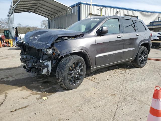 1C4RJEAG6MC713244 - 2021 JEEP GRAND CHER LAREDO GRAY photo 1