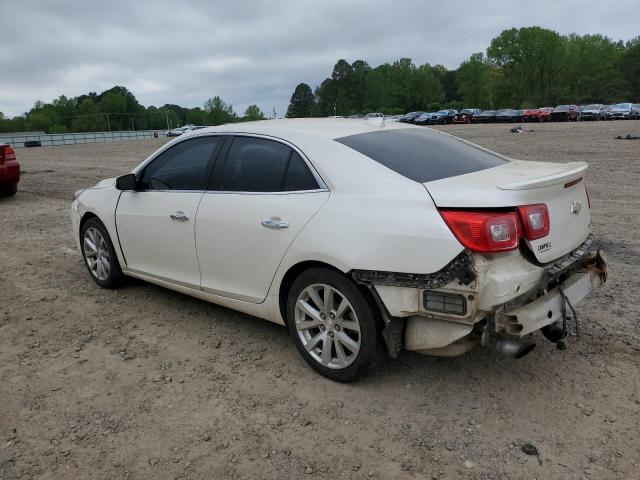 1G11H5SA5DF272295 - 2013 CHEVROLET MALIBU LTZ أبيض صورة 2