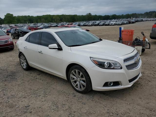 1G11H5SA5DF272295 - 2013 CHEVROLET MALIBU LTZ أبيض صورة 4