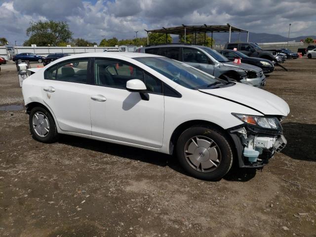 2HGFB2F63DH548265 - 2013 HONDA CIVIC HF WHITE photo 4