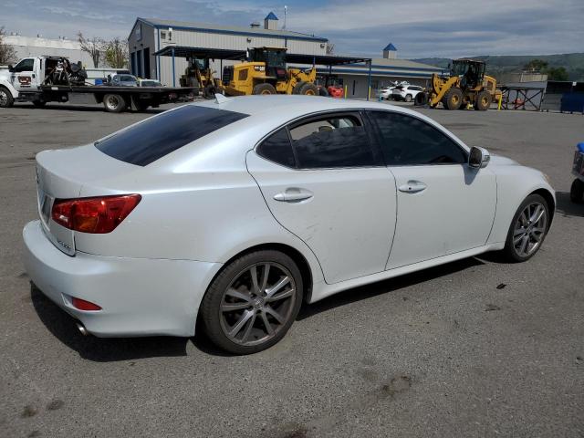 JTHBE262685020720 - 2008 LEXUS IS 350 WHITE photo 3