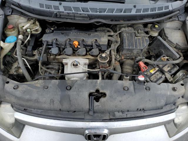 1HGFA16898L039496 - 2008 HONDA CIVIC EX SILVER photo 11