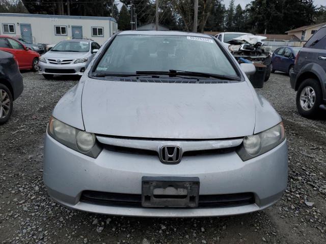 1HGFA16898L039496 - 2008 HONDA CIVIC EX SILVER photo 5