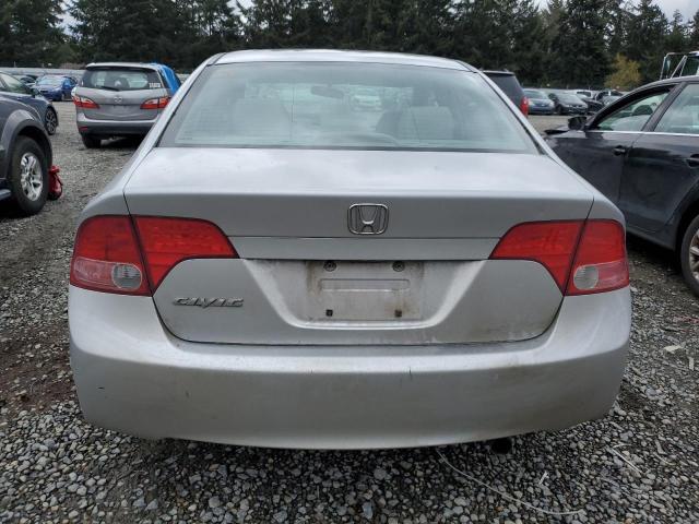 1HGFA16898L039496 - 2008 HONDA CIVIC EX SILVER photo 6