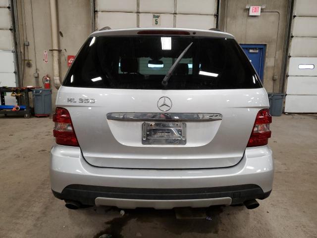 4JGBB86E36A042858 - 2006 MERCEDES-BENZ ML 350 SILVER photo 6