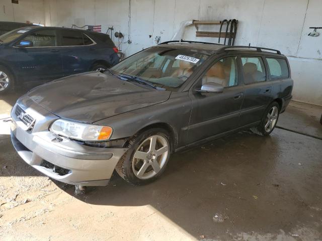 YV1SJ52Y442378557 - 2004 VOLVO V70 R BLUE photo 1