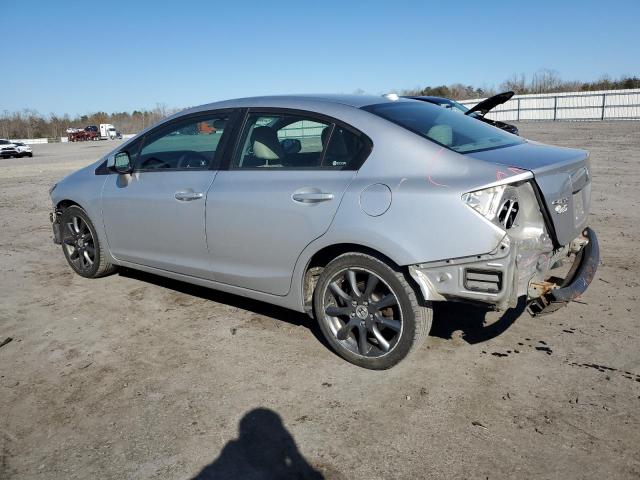 19XFB2F98CE307384 - 2012 HONDA CIVIC EXL SILVER photo 2