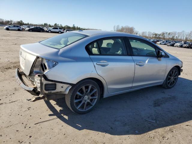 19XFB2F98CE307384 - 2012 HONDA CIVIC EXL SILVER photo 3