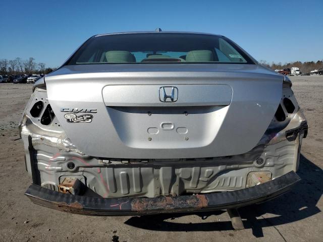 19XFB2F98CE307384 - 2012 HONDA CIVIC EXL ვერცხლისფერი ფოტო 6