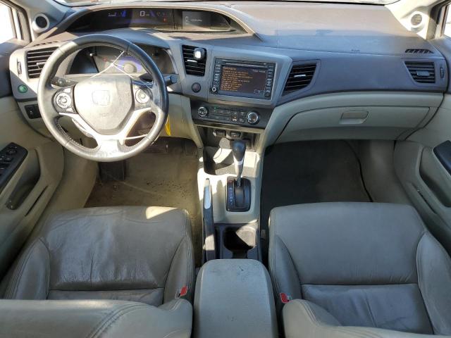19XFB2F98CE307384 - 2012 HONDA CIVIC EXL ვერცხლისფერი ფოტო 8