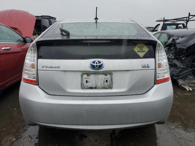 JTDKN3DU0A0084640 - 2010 TOYOTA PRIUS SILVER photo 6