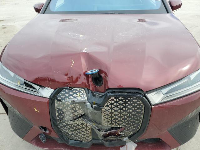 WB523CF01PCM76013 - 2023 BMW IX XDRIVE50 BURGUNDY photo 12