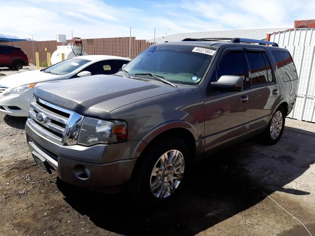 1FMJU1K5XDEF11372 - 2013 FORD EXPEDITION LIMITED GRAY photo 1