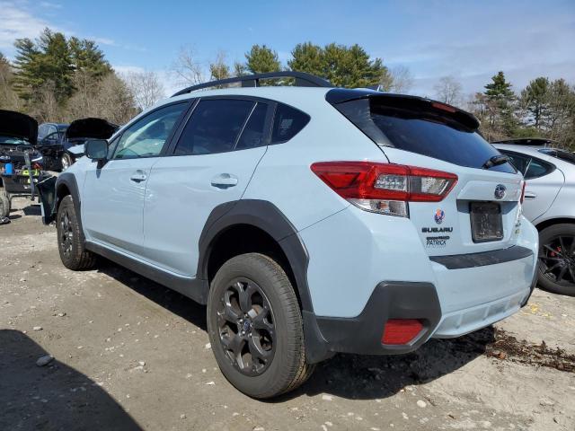 JF2GTHSC0NH268326 - 2022 SUBARU CROSSTREK SPORT BLUE photo 2