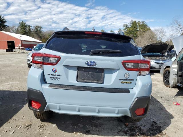 JF2GTHSC0NH268326 - 2022 SUBARU CROSSTREK SPORT BLUE photo 6