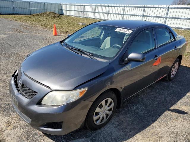 JTDBL40E599066619 - 2009 TOYOTA COROLLA BASE GRAY photo 1