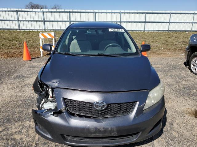 JTDBL40E599066619 - 2009 TOYOTA COROLLA BASE GRAY photo 5