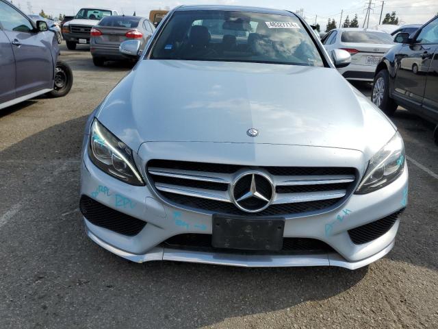 55SWF4JB4FU088754 - 2015 MERCEDES-BENZ C 300 BLUE photo 5