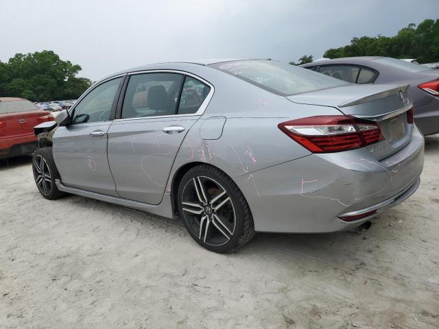 1HGCR2F52HA145212 - 2017 HONDA ACCORD SPORT SILVER photo 2