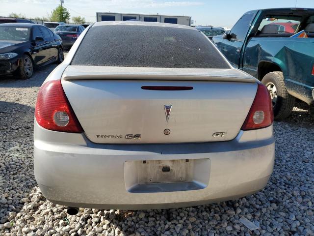 1G2ZH58NX74154025 - 2007 PONTIAC G6 GT SILVER photo 6