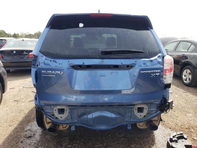 JF2SJGWC6HH549099 - 2017 SUBARU FORESTER 2.0XT TOURING BLUE photo 6