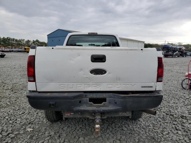 1FTWW31517EA47636 - 2007 FORD F350 SRW SUPER DUTY WHITE photo 6