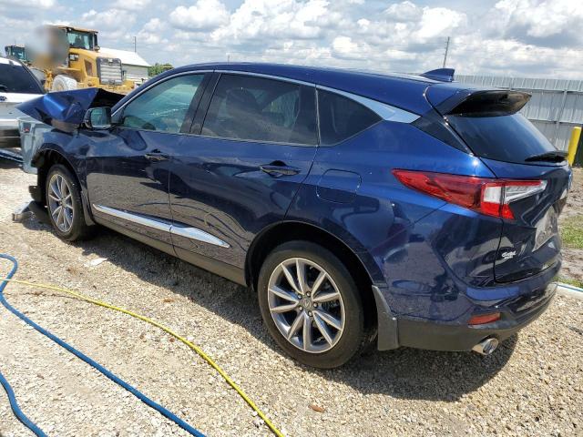 5J8TC1H51LL007909 - 2020 ACURA RDX TECHNOLOGY BLUE photo 2