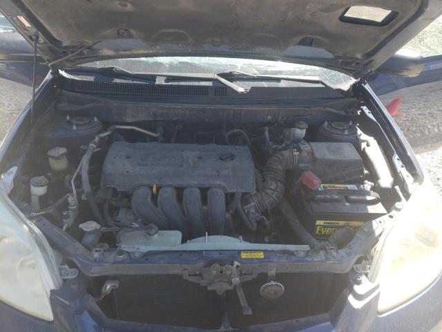 2T1KR32E27C686034 - 2007 TOYOTA COROLLA MA XR BLUE photo 11