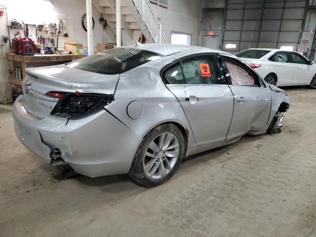 2G4GK5EX5E9303439 - 2014 BUICK REGAL SILVER photo 3