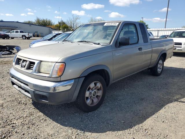 1N6DD26S1YC353218 - 2000 NISSAN FRONTIER KING CAB XE SILVER photo 1