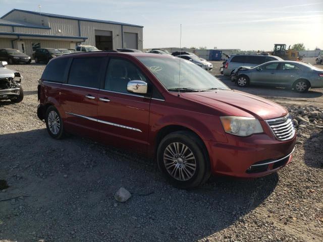 2C4RC1CG8DR621785 - 2013 CHRYSLER TOWN & COU TOURING L RED photo 4