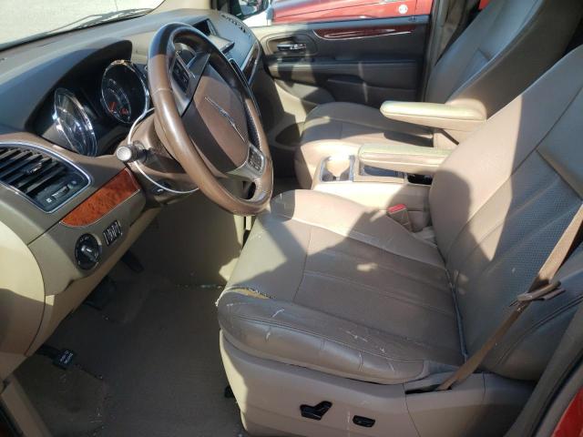 2C4RC1CG8DR621785 - 2013 CHRYSLER TOWN & COU TOURING L RED photo 7