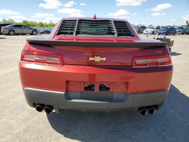 2G1FF1E3XF9246403 - 2015 CHEVROLET CAMARO LT RED photo 6