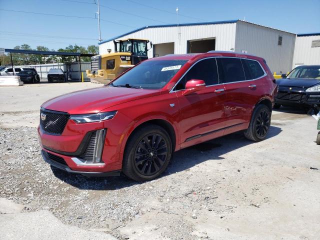 1GYKPAR47MZ168309 - 2021 CADILLAC XT6 LUXURY MAROON photo 1