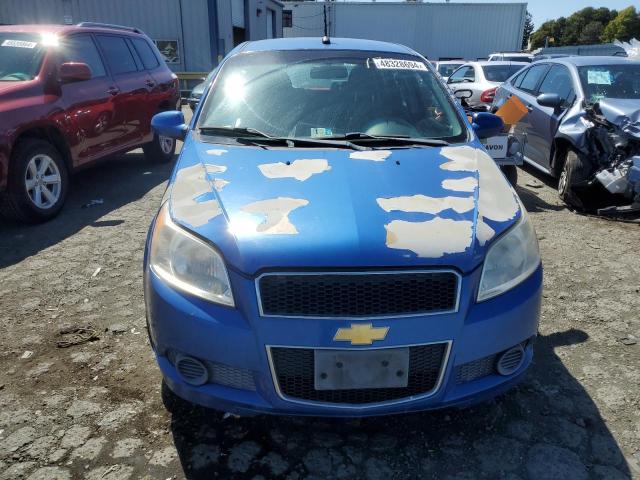 KL1TD66E19B682404 - 2009 CHEVROLET AVEO LS BLUE photo 5