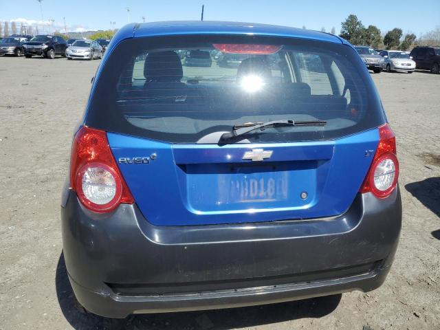 KL1TD66E19B682404 - 2009 CHEVROLET AVEO LS Mavi foto 6